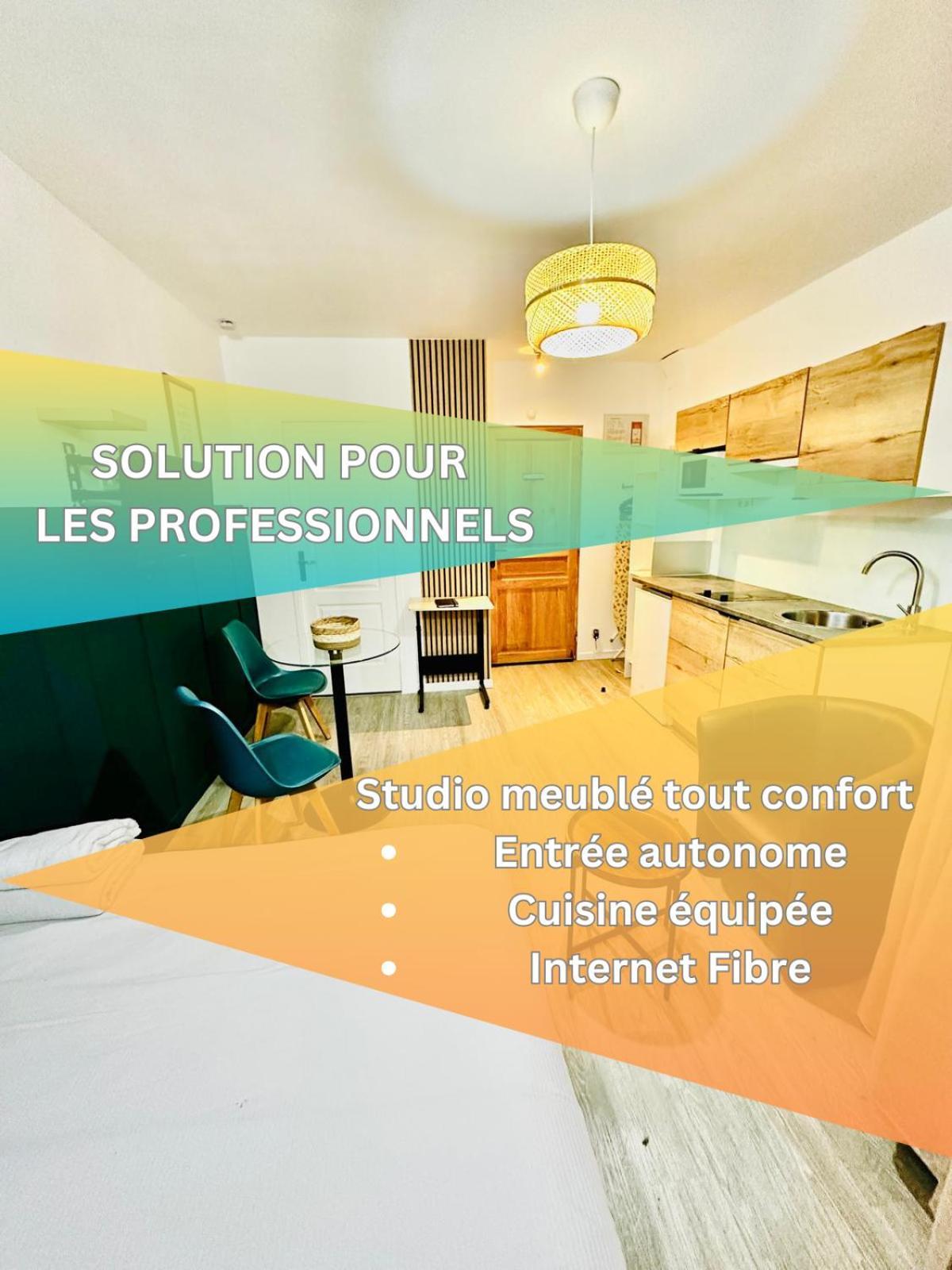 Btobed - Location Professionnelle - 2 Studios Confort - Proche Parc Des Expos Et Stade De France Le Bourget Ngoại thất bức ảnh